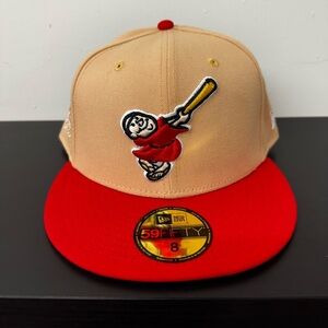 New Era 5950 San Diego Padres Baseball Fitted Cap Size 7 7/8